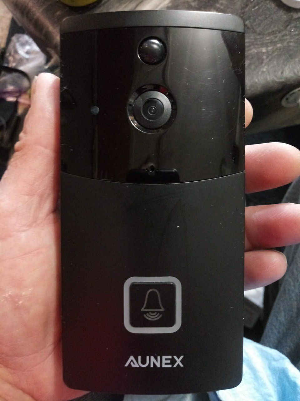 Doorbell security video camera
