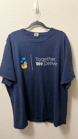 Amazon "Together, We Deliver" Navy T-Shirt