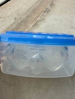 Seaside Eagle Eye Ray Blocker Clear Mask (2 available)