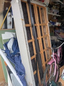 Twin bed box frame