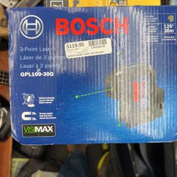 Bosch 3 Point Laser