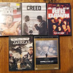 Action/War Movie DVD Movie Lot
