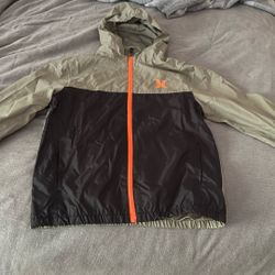 Hurley Boys Windbreaker Jacket L Eb05