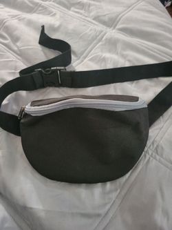 Black Fanny Pack Belt Bag