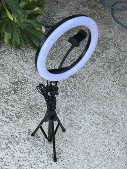 10-inch LED selfie ring light