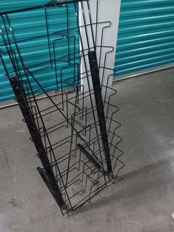 Black Wire Multi-Tier Display Rack