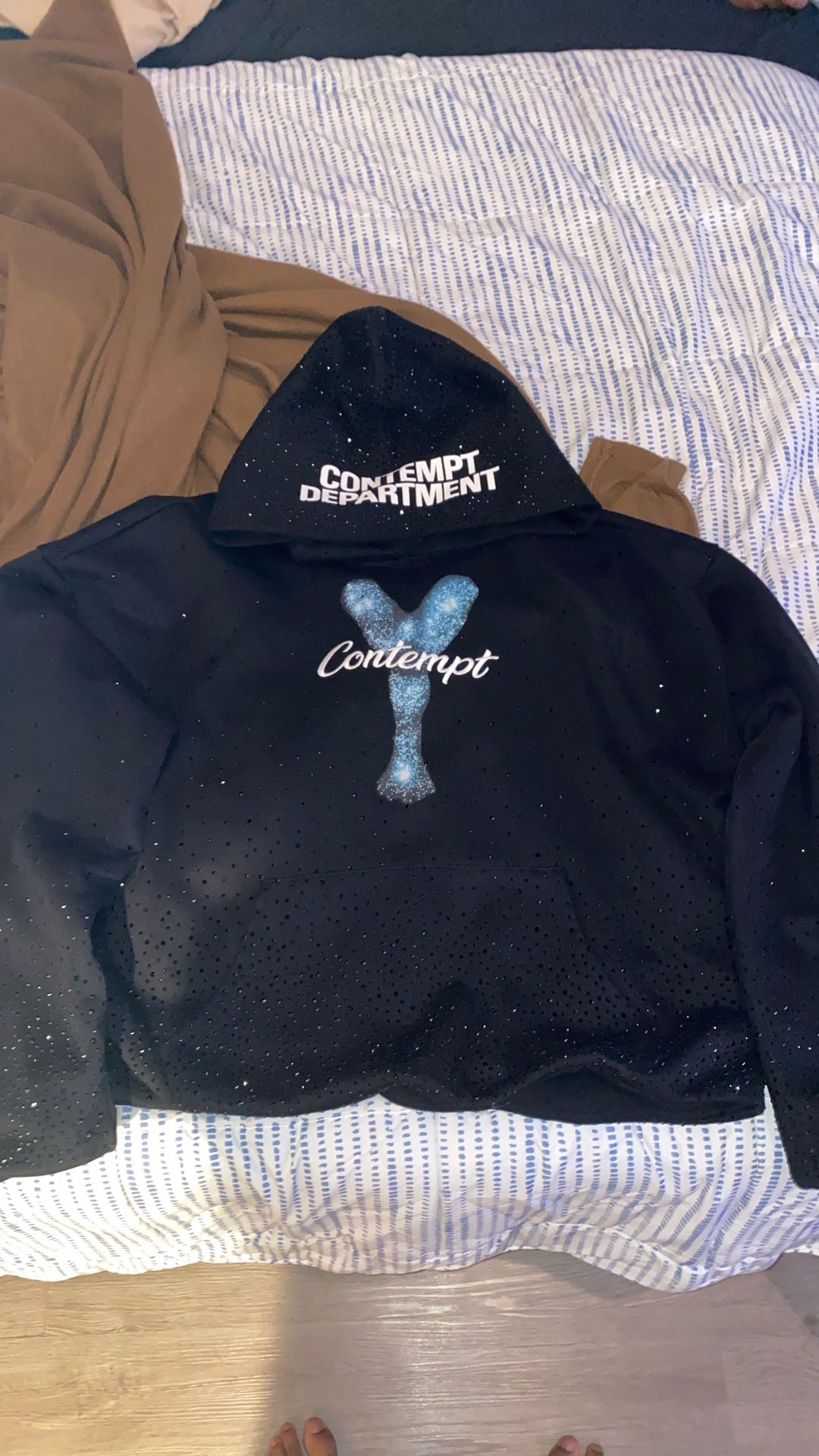 black contempt hoodie