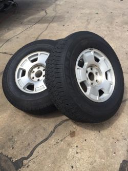 Chevy 6lug 17s for Pick up/Suv