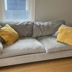 West Elm Harmony couch sofa