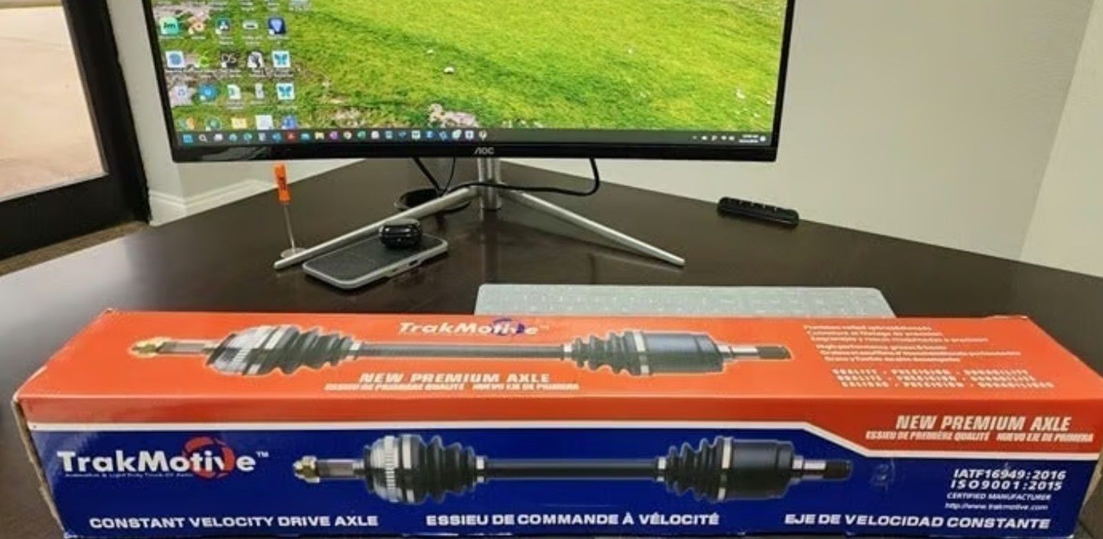 TRAKMOTIVE MZ-8139 CONSTANT VELOCITY DRIVE AXLE