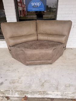 Corner Wedge Sectional Sofa Piece
