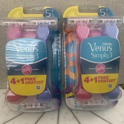 Gillette Venus Razor New $10 For Both / $10 Por Ambos Nuevos