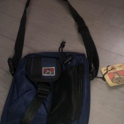 Ben Davis Shoulder Bag -Dark Blue