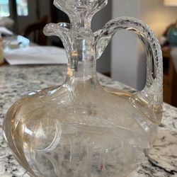 Vintage Crystal Decanter