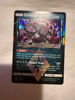 Pokemon Darkrai ULTRA PRISM HALO
