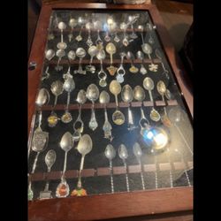 Spoons Display Collectible Case Holder Rack 
