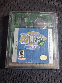 Zelda Oracle of Ages Game Boy Color Authentic