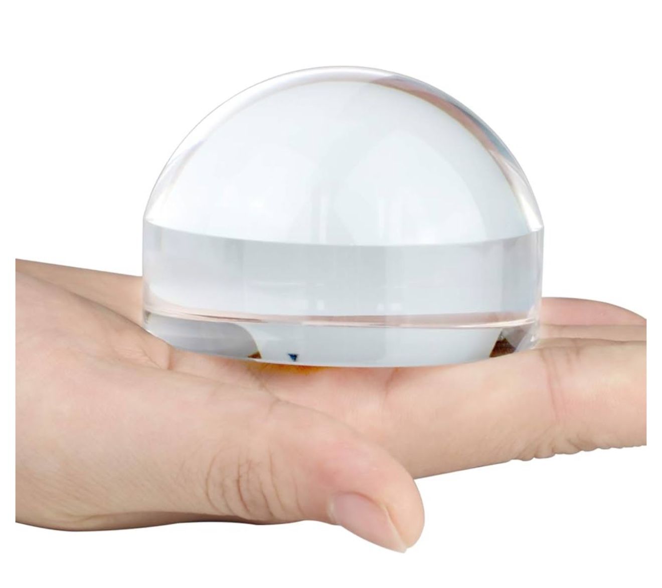Dandelion 6X Dome/Paperweight Magnifier w/Pouch Table Magnifying