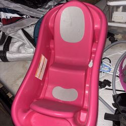 Pink Baby Bathtub