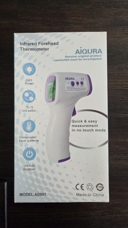 Aiqura Thermometer Open Box New