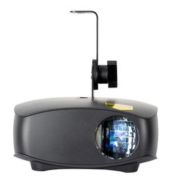 Eliminator Lighting Cosmic Burst, High Output Futuristic Moonflower Effect with 10-Watt Laser Module