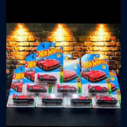 Hot Wheels 2025  Ferrari F40 Competizion Red $10 Each