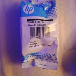 Genuine OEM HP 64XL Black-64XL Tri-color Ink 