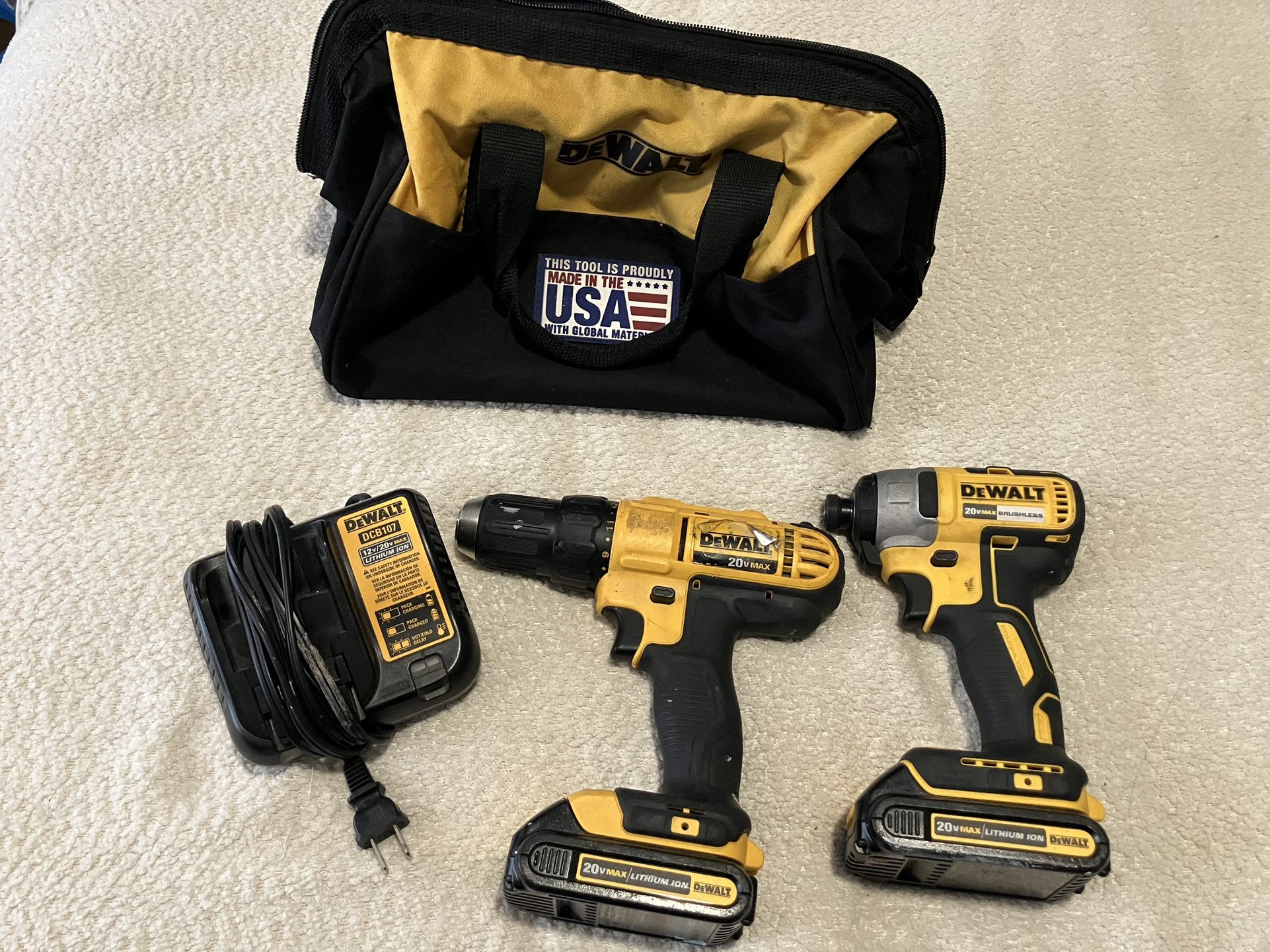 Dewalt Drill And Impact
