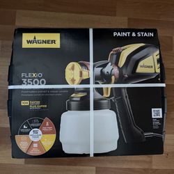 Wagner Flexio 3500 Electric Handheld HVLP Paint Sprayer (Compatible with Stains). New 