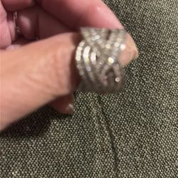 Unisex ring  Sterling silver