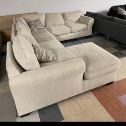 Beige Sectional
