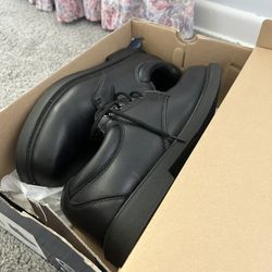 Careers  DAVE Leather Black Shoes  Size 11 
