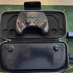 Steam Deck 1tb OLED OEM Dock Steam Controller Bundle Clean