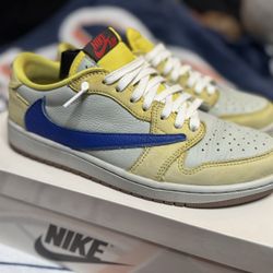 Travis Scott Canary Jordan 1 Low