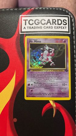 Mr. Mime Holo Pokémon Card Base Set 2