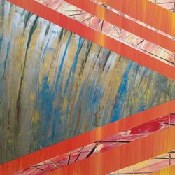 Abstract painting by Frederick Agnew.