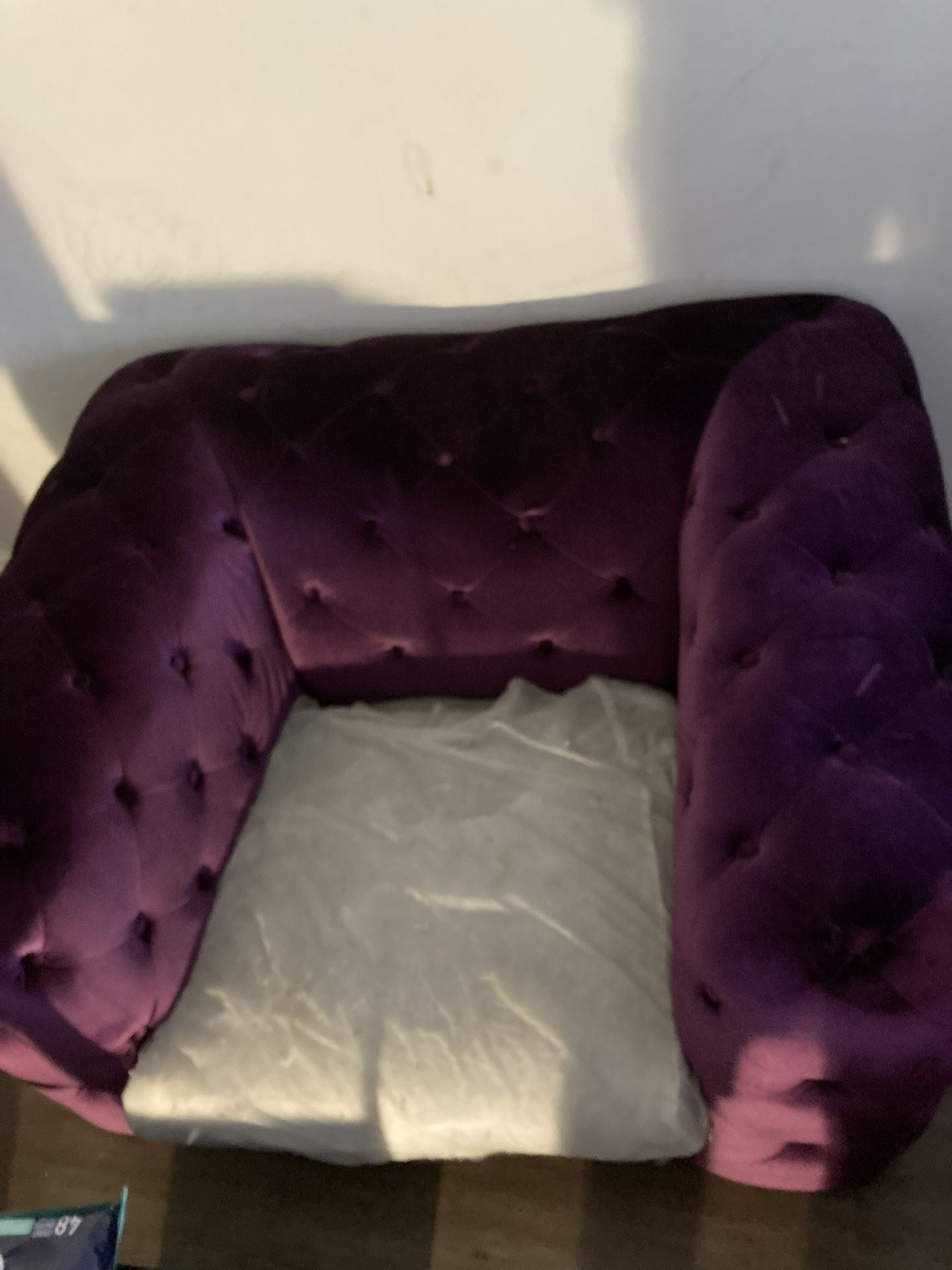 Velvet Purple couches