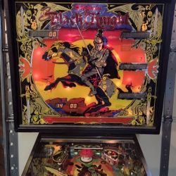 BLACK KNIGHT PINBALL MACHINE BY WILLIAMS