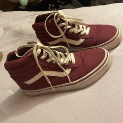 Burgundy vans for sale online