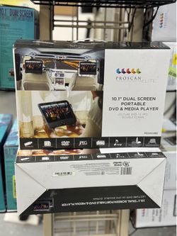 Proscan Elite 10.1” Dual Screen Portable DVD & Media Player | $25