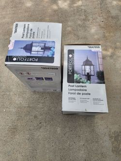 Lamp post fixture