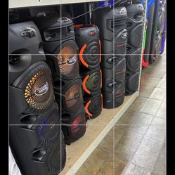 💥 💥Bocinas triple Bluetooth 🚨micrófono inalámbrico 📞 sonido fuerte 💪 nuevas recargables 💥  💥💥ideal para tus fiestas 🥳 Kare