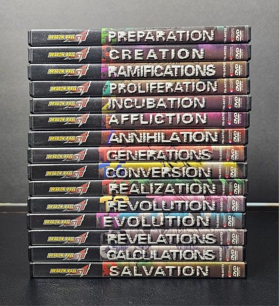 Dragon Ball GT Complete Series DVD Vol. 1-15 + DB GT A Hero's Legacy The Movie