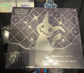 Paldean Fates Pokémon Center Etb 