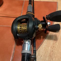 Brand New Bate , Casting Reel With Master Fishing Pool