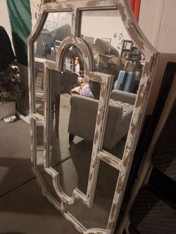 Farm style mirror