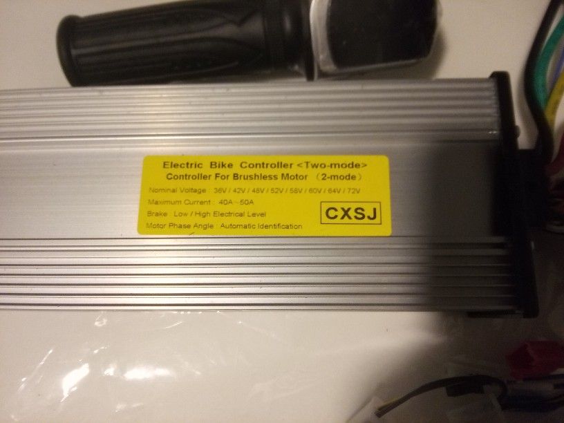 Electric Bike Controller With Ignition