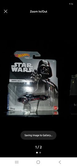 Hot Wheels Star Wars Darth Vader Character Car