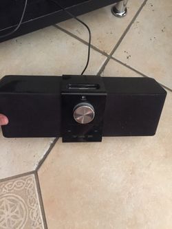 Logitech speaker alarm