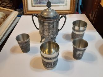 REALLY NEAT Looking VINTAGE Pewter